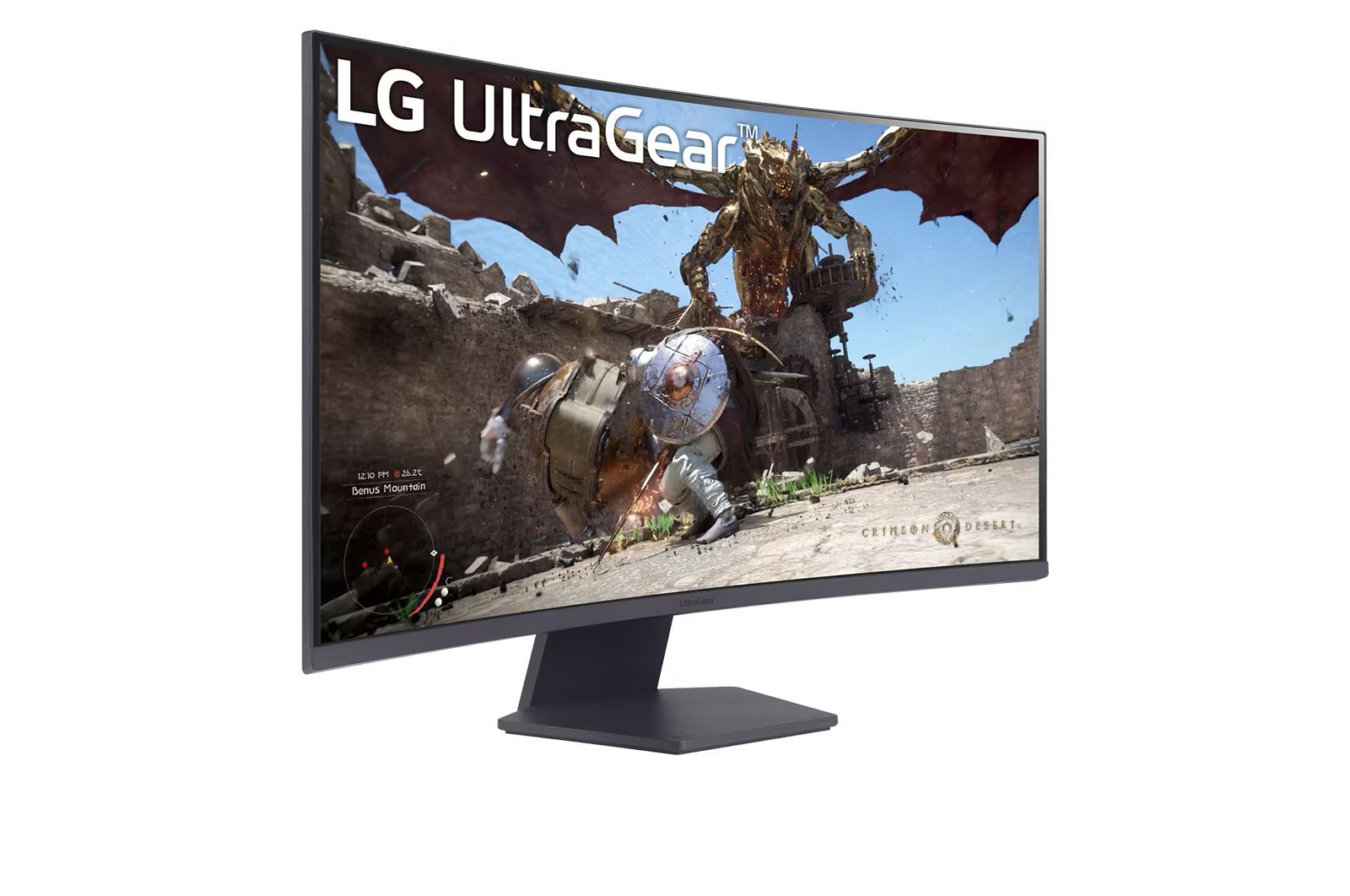 LG 31,5" 32GS60QC-B LED Curved