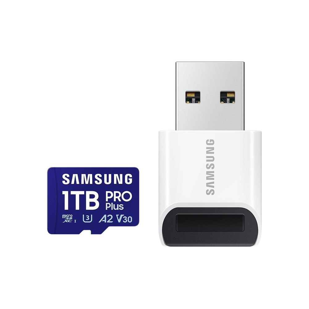 Samsung 1TB microSDXC Pro Plus Class10 U3 A2 V30 + Kártyaolvasó