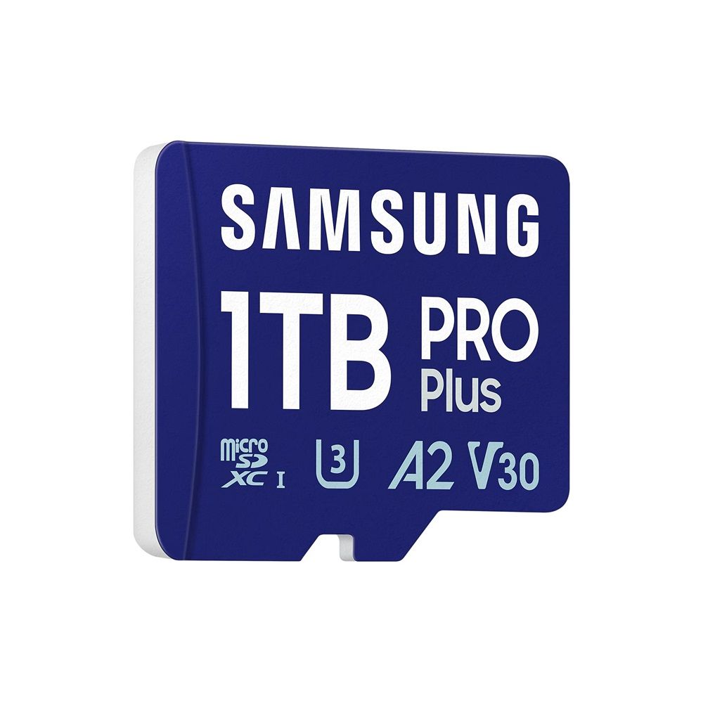 Samsung 1TB microSDXC Pro Plus Class10 U3 A2 V30 + adapterrel