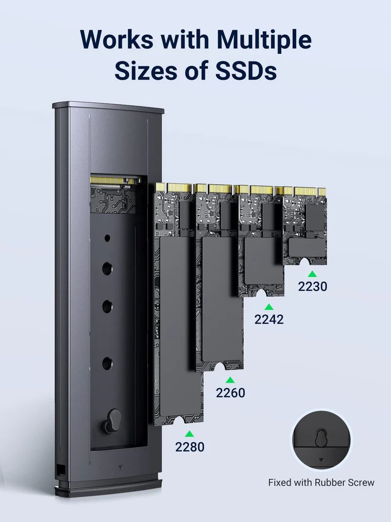 UGREEN M.2 NVMe SSD Enclosure Black