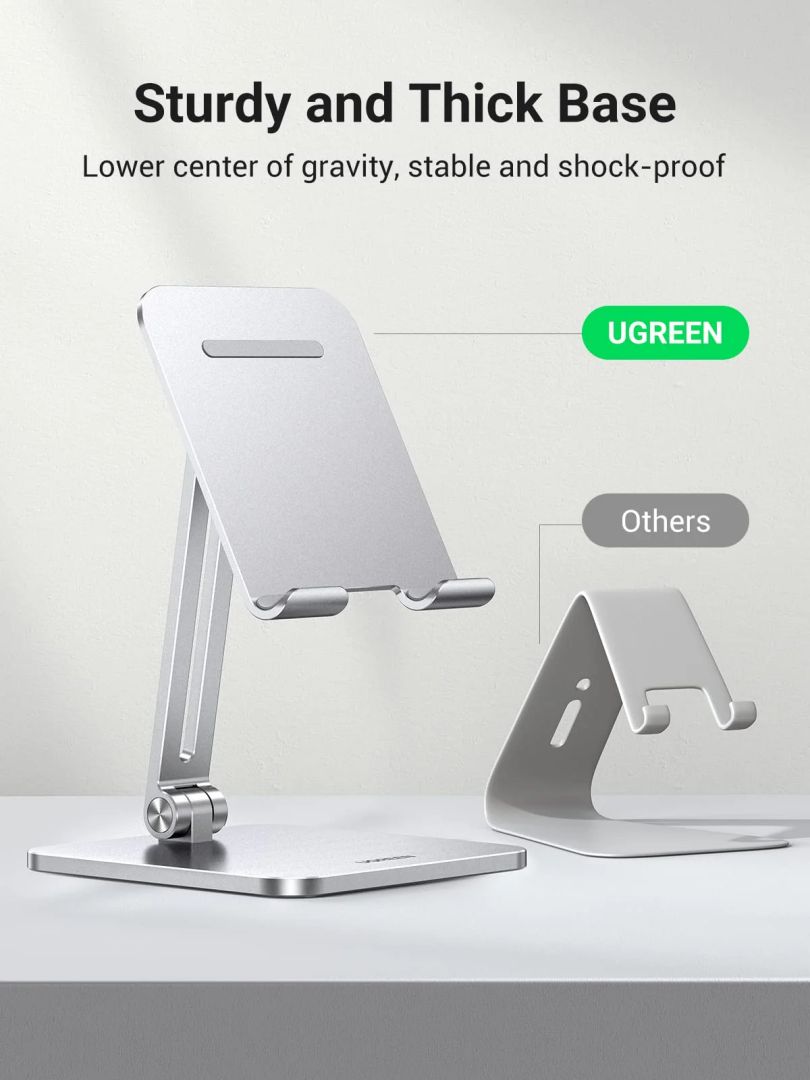 UGREEN Foldable Multi-Angle Pad Stand Gray