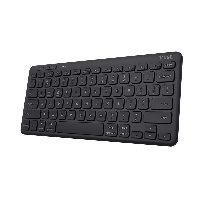 Trust Lyra Compact Wireless Bluetooth Keyboard Black US