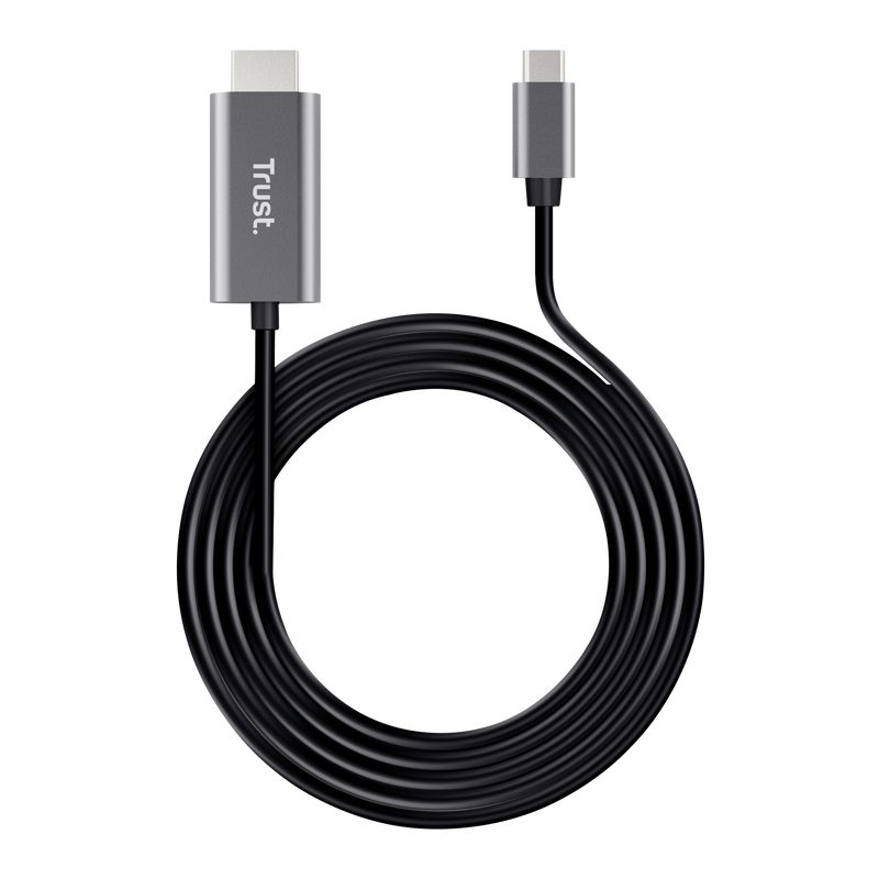 Trust Calyx USB-C To HDMI Cable 1,8m Black