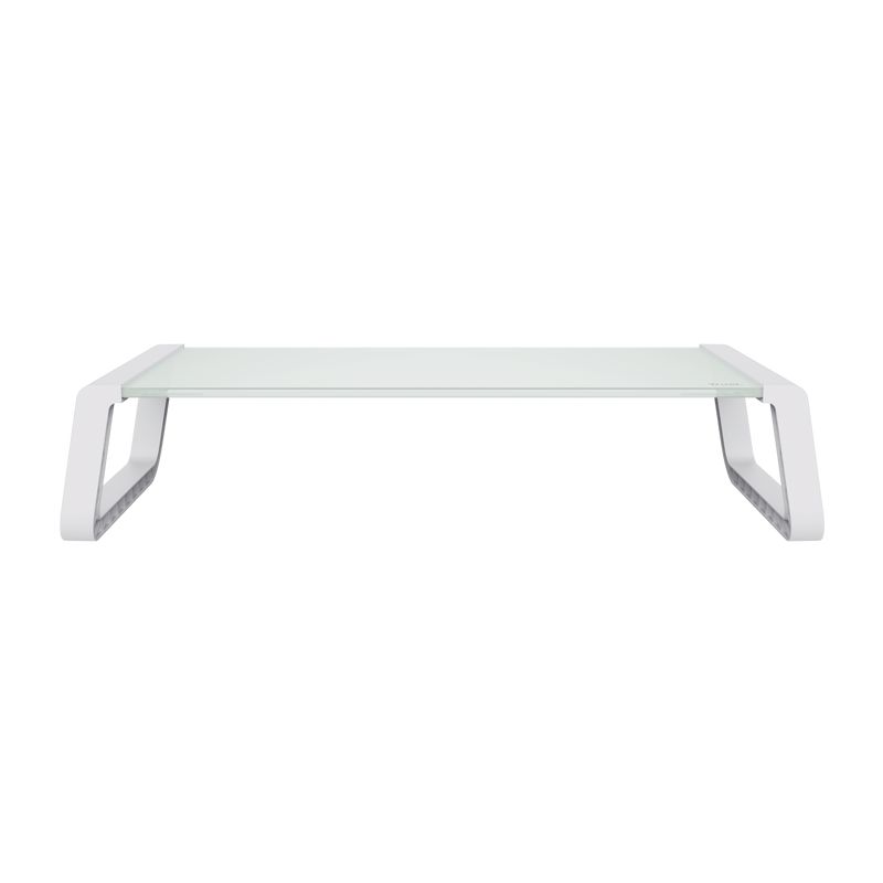 Trust Monta Tempered Glass Monitor Stand White