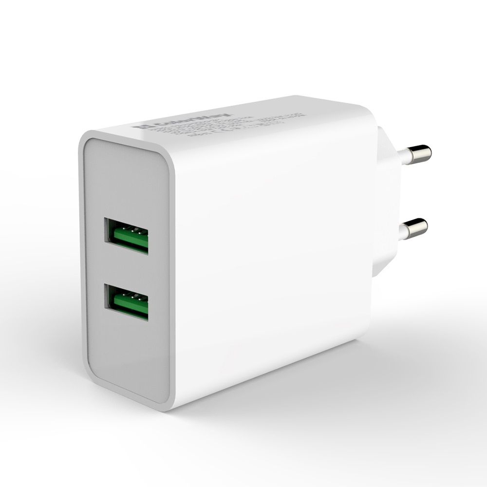 ColorWay USB töltő adapter 2USB Quick Charge 3.0 (36W) White