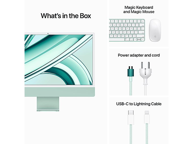 Apple 24" Retina 4,5K iMac Green (2023)