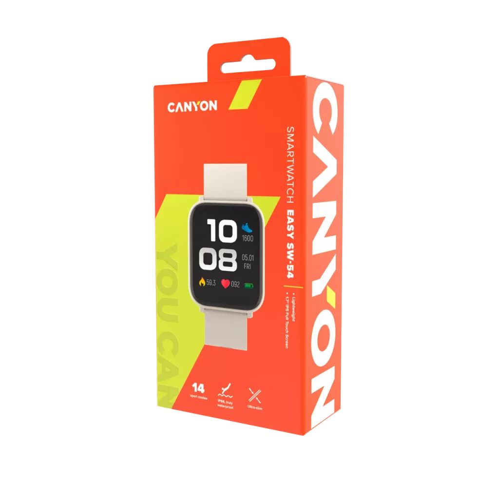 Canyon Easy SW-54 Smart Watch Beige