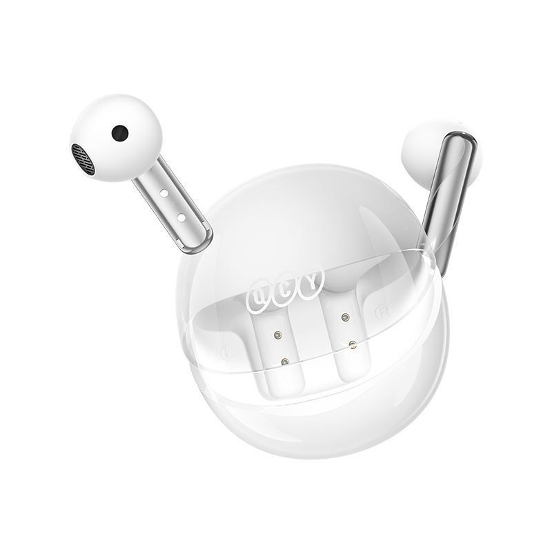 QCY T32 AilyBuds Clear Hi-Res ANC Bluetooth Headset White