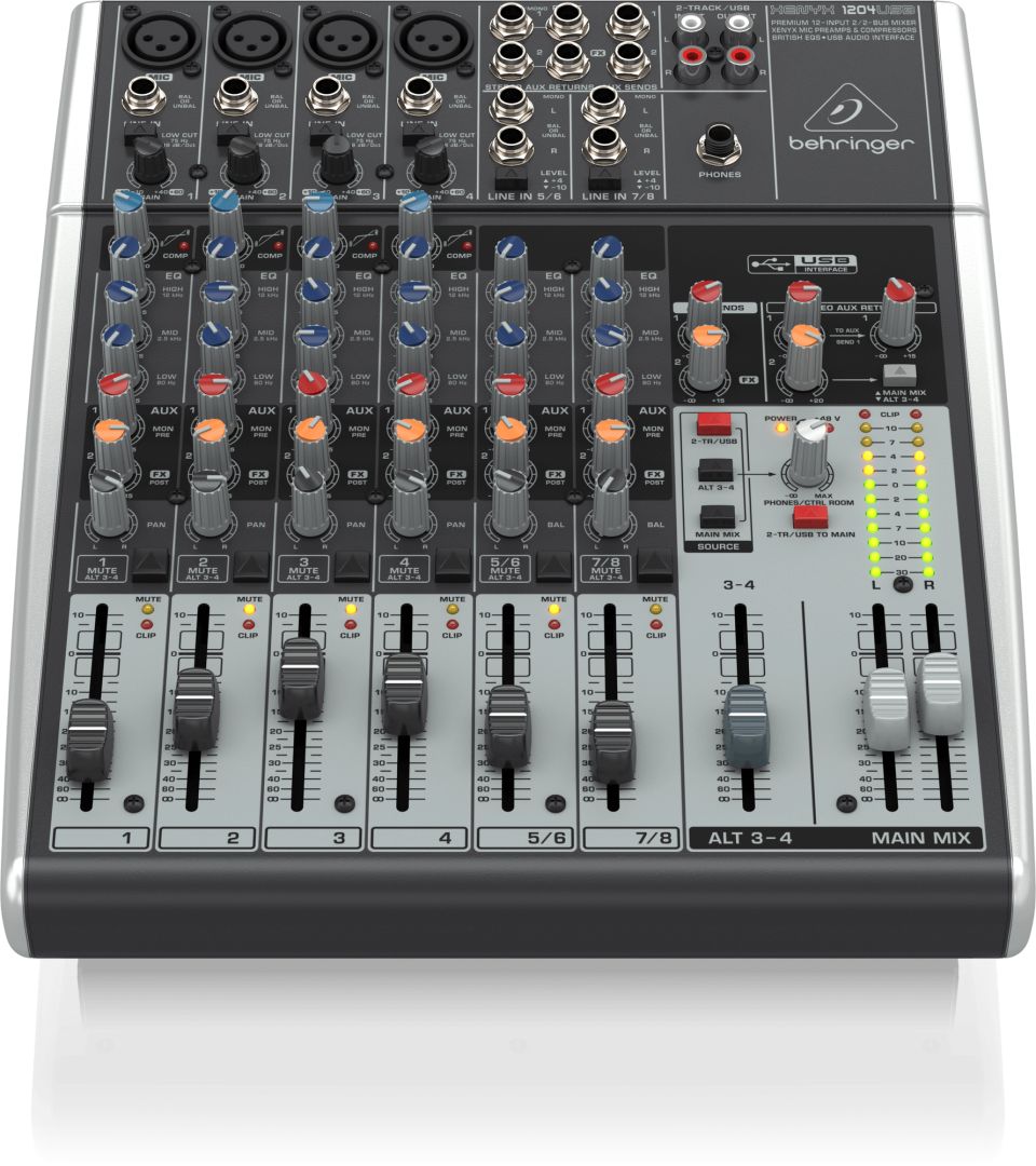 Behringer 1204USB Keverőpult Black