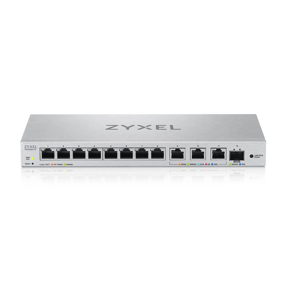 ZyXEL 12-Port Smart Managed MultiGig Switch