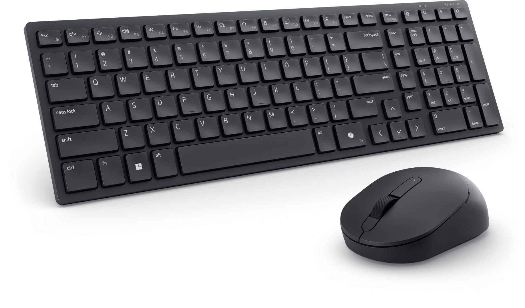 Dell KM555 Silent Wireless Keyboard and Mouse Black HU