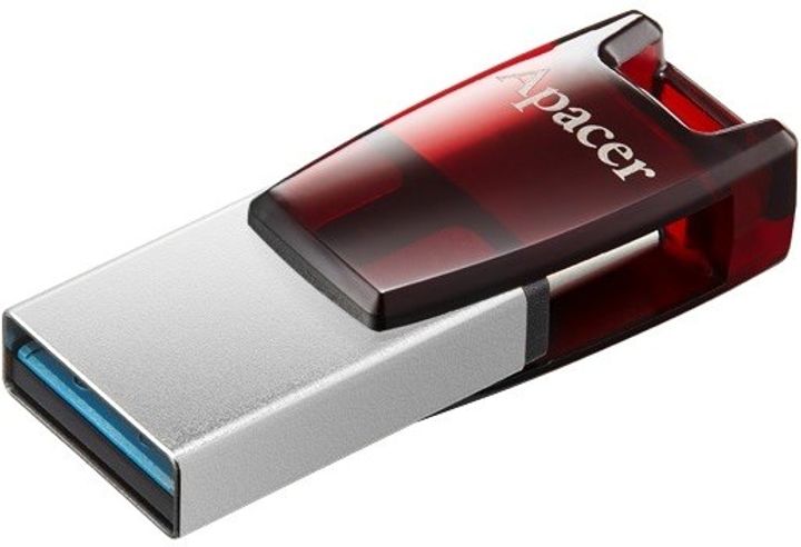 Apacer 32GB AH180 USB3.2 Red/Silver