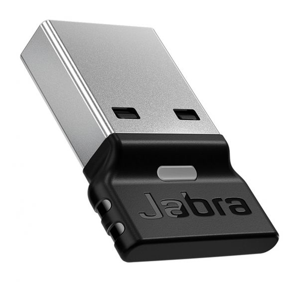 Jabra Link 390a MS Speak2 Bluetooth Adapter Silver/Black