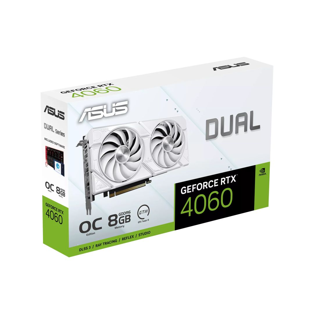 Asus DUAL-RTX4060-O8G-EVO-WHITE