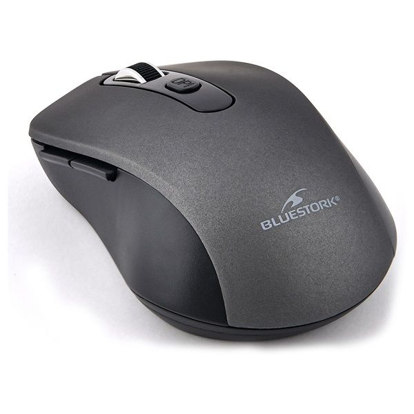 Bluestork M-WL-OFF70-GREY Wireless Mouse Black