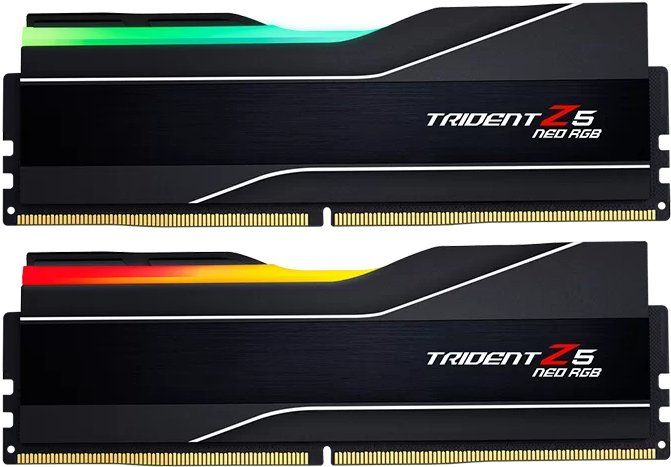 G.SKILL 32GB DDR5 6400MHz Kit(2x16GB) Trident Z5 Neo RGB Black