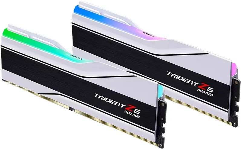 G.SKILL 32GB DDR5 6400MHz Kit(2x16GB) Trident Z5 Neo RGB White