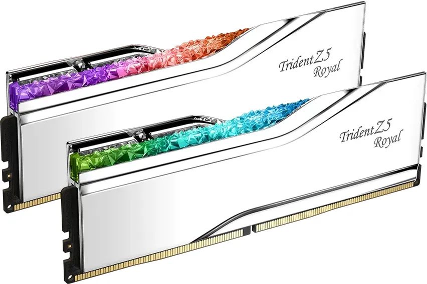 G.SKILL 32GB DDR5 6400Mhz Kit(2x16GB) Trident Z5 Royal Silver