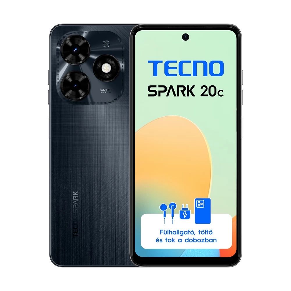 Tecno Spark 20 LTE 256GB DualSIM Gravity Black