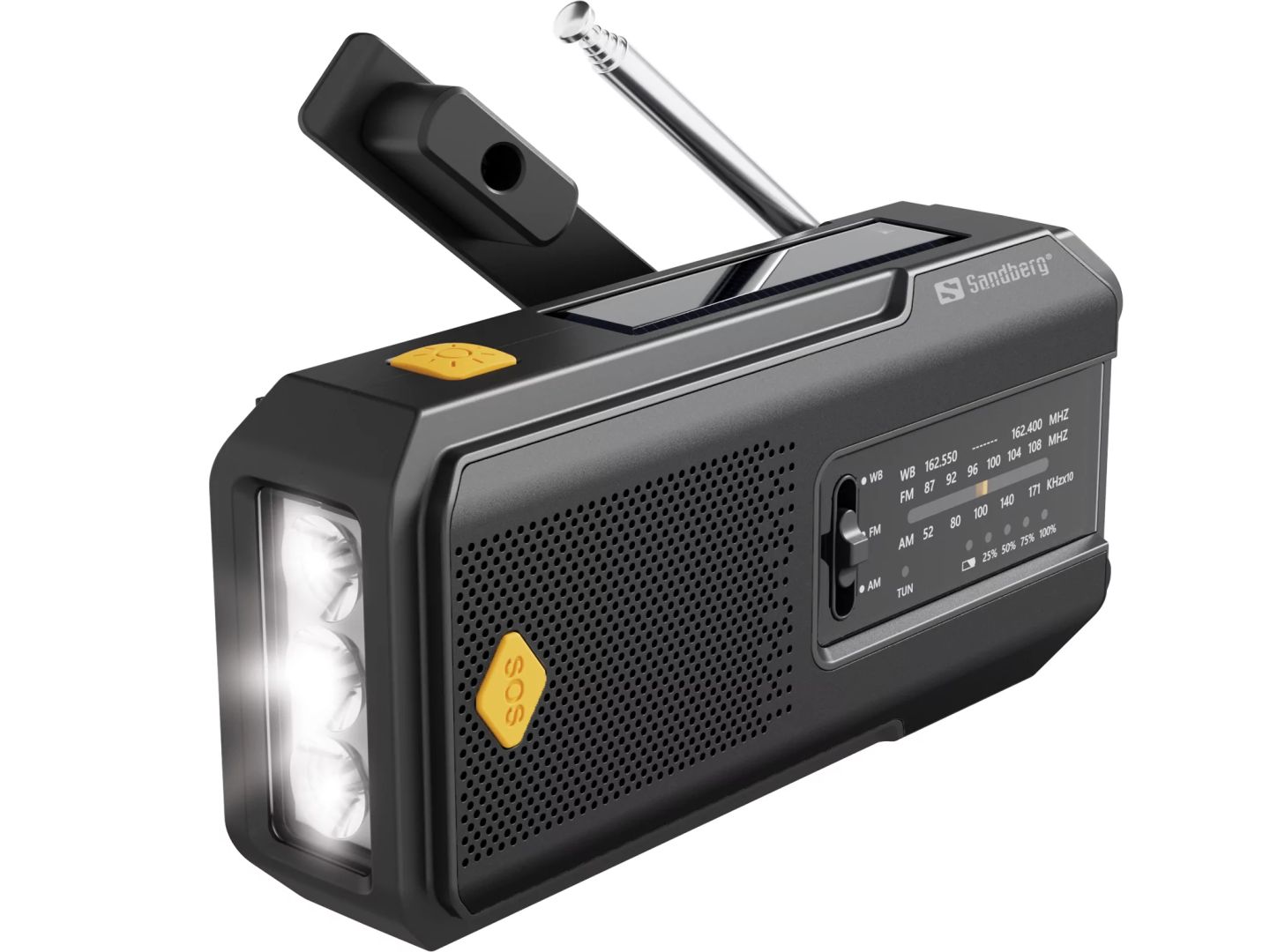 Sandberg Survivor Radio All-in-1 2000 Black