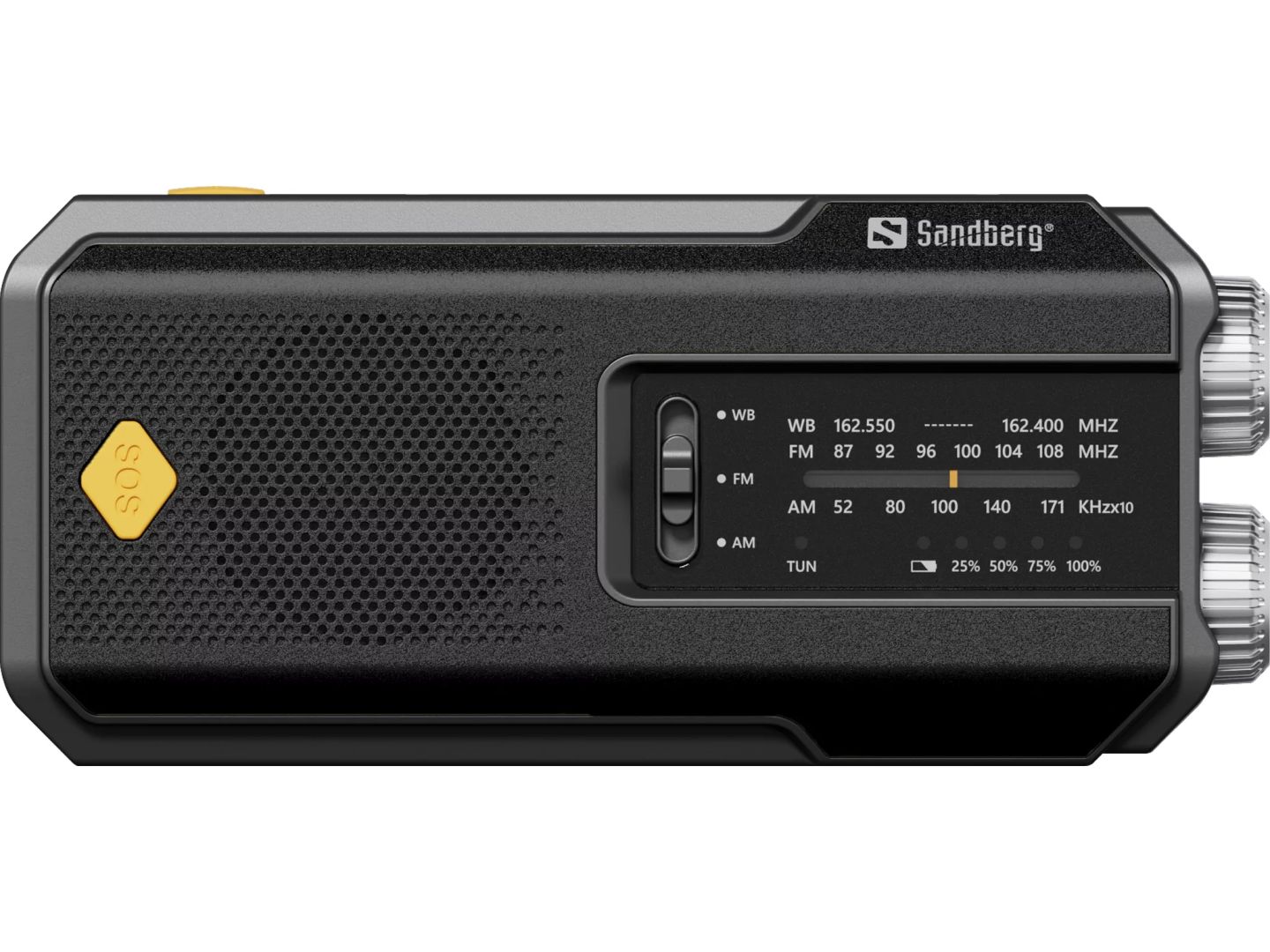 Sandberg Survivor Radio All-in-1 2000 Black