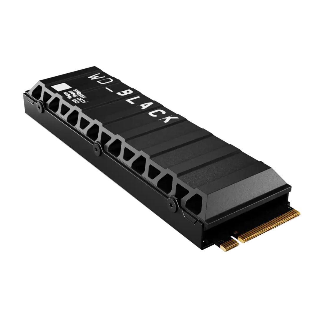 Western Digital 4TB M.2 2280 NVMe SN850X With Heatsink Black