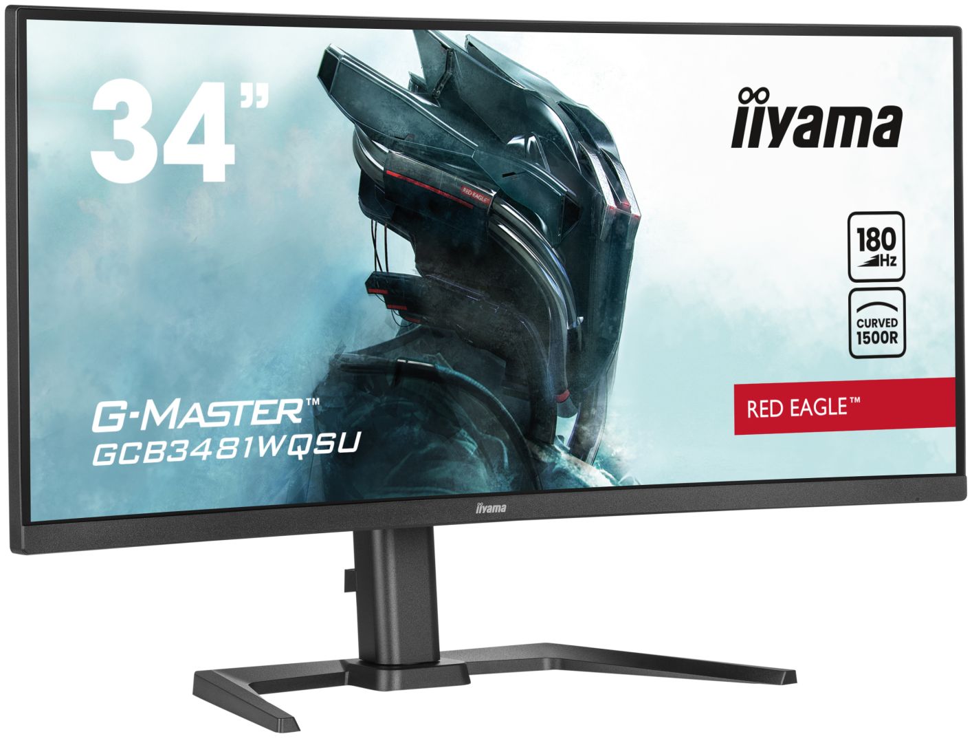 iiyama 34" G-Master GCB3481WQSU-B1 LED Curved