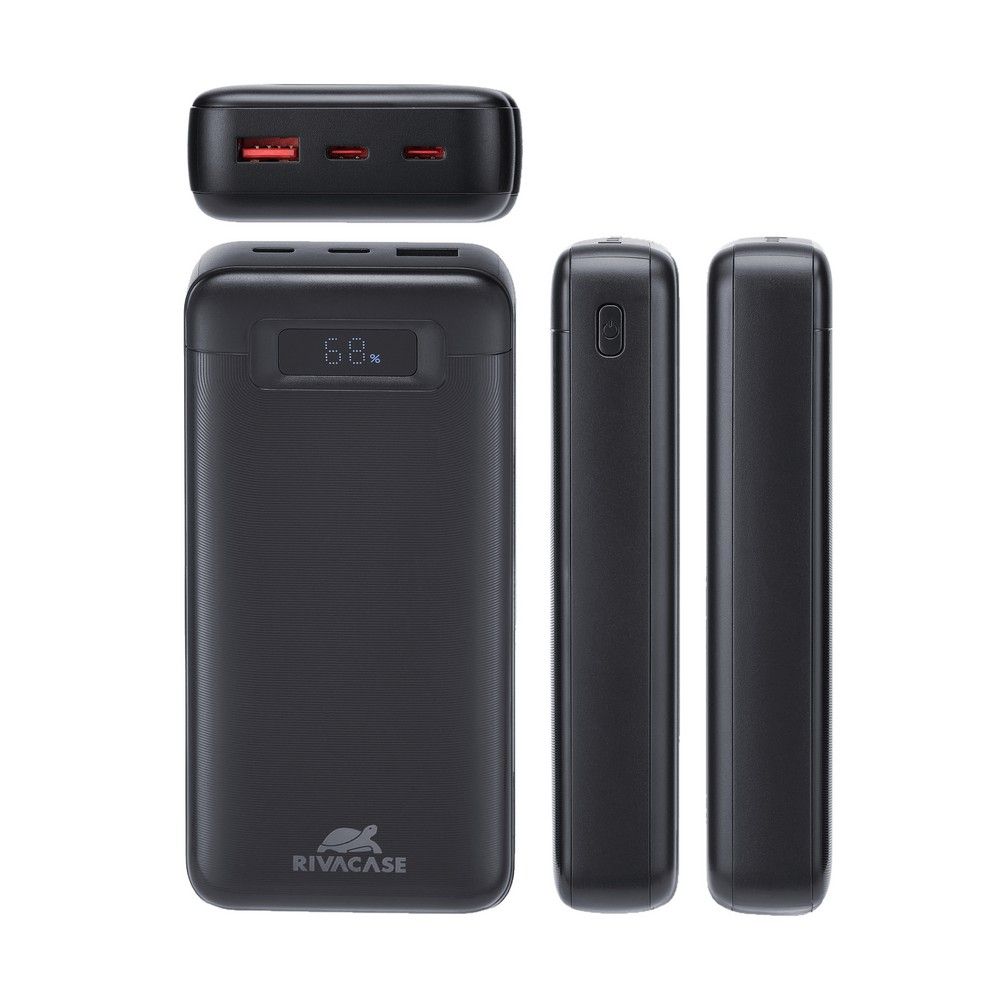 RivaCase VA1082 PD 65W 20000mAh Powerbank Black