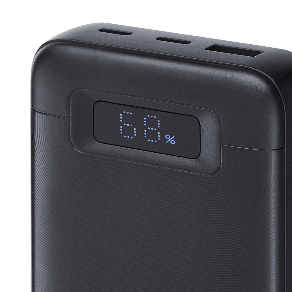 RivaCase VA1082 PD 65W 20000mAh Powerbank Black