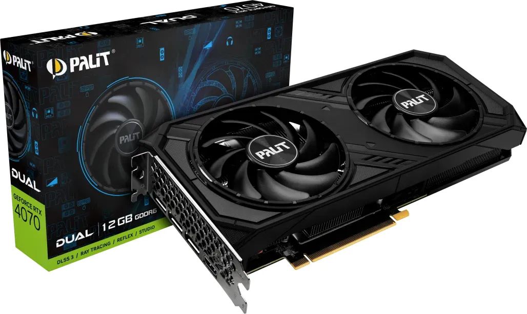 Palit GeForce RTX4070 12GB DDR6 Dual