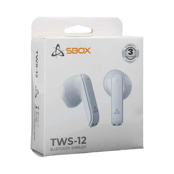 SBOX EB-TWS12 Bluetooth headset White