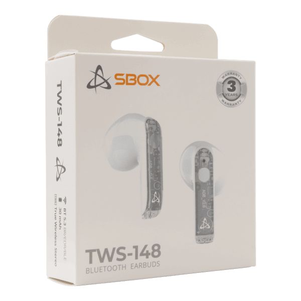 SBOX EB-TWS148 Bluetooth headset White