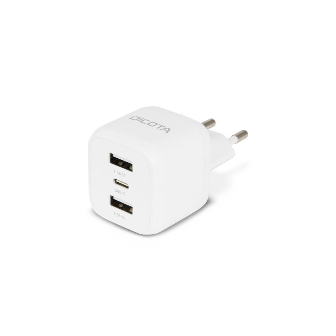 Dicota Compact Laptop GaN Charger (32W) White