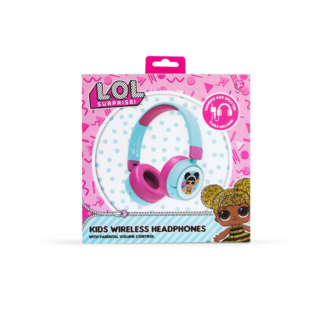 OTL Technologies Surprise! Wireless Headset for Kids Pink/Blue