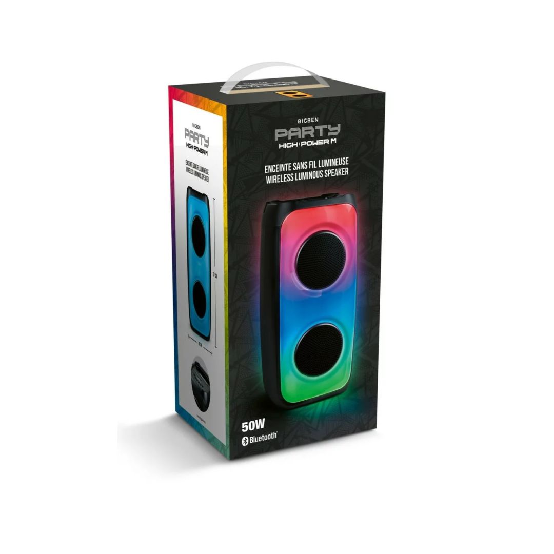 Bigben Interactive Party High Power M Bluetooth Speaker Black