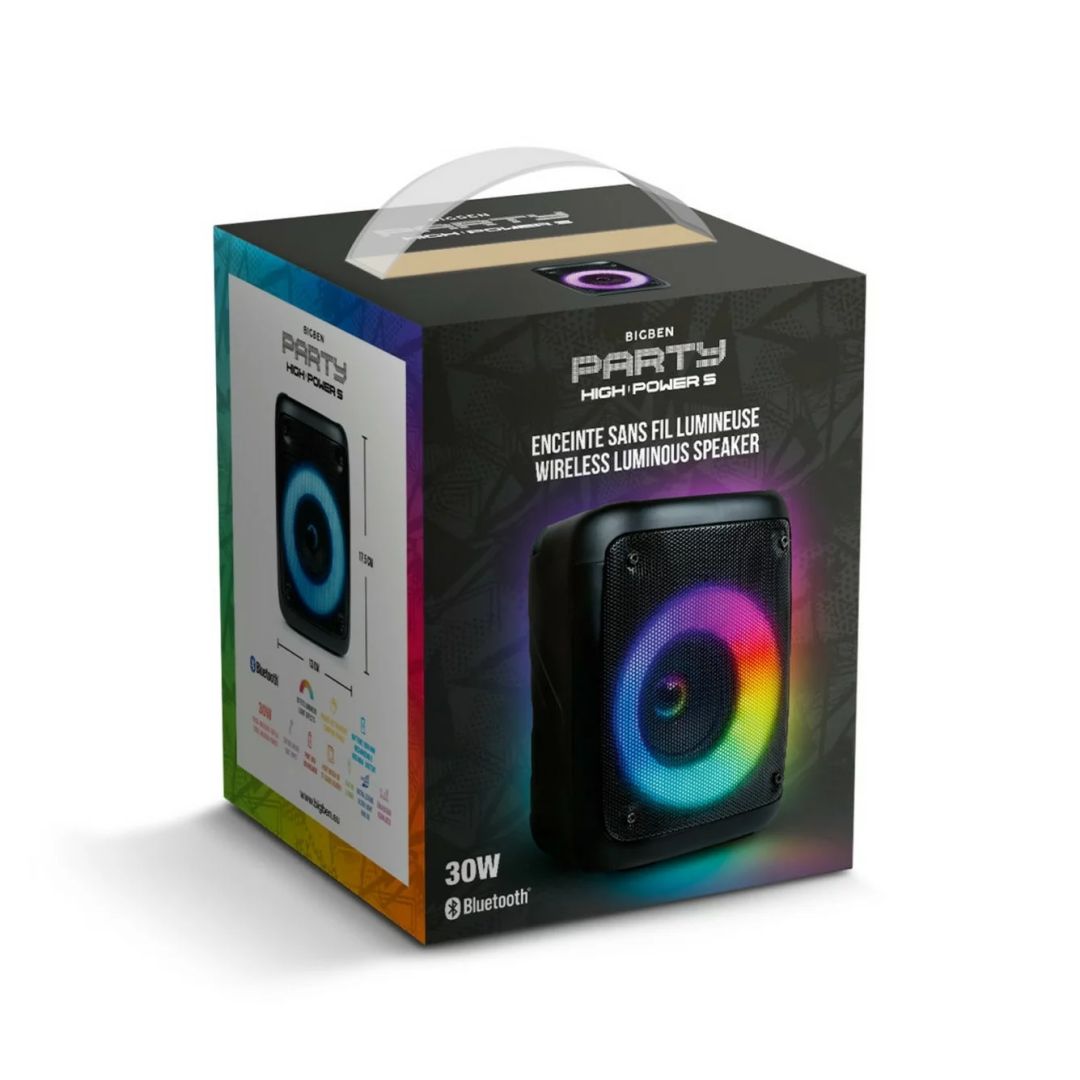 Bigben Interactive Party High Power S Bluetooth Speaker Black