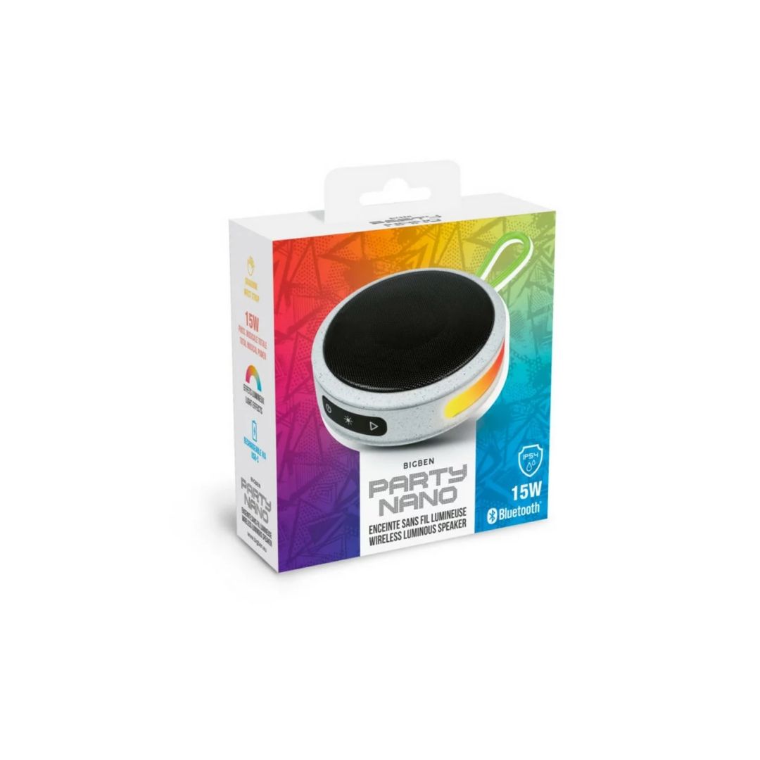 Bigben Interactive Party Nano Bluetooth Speaker White