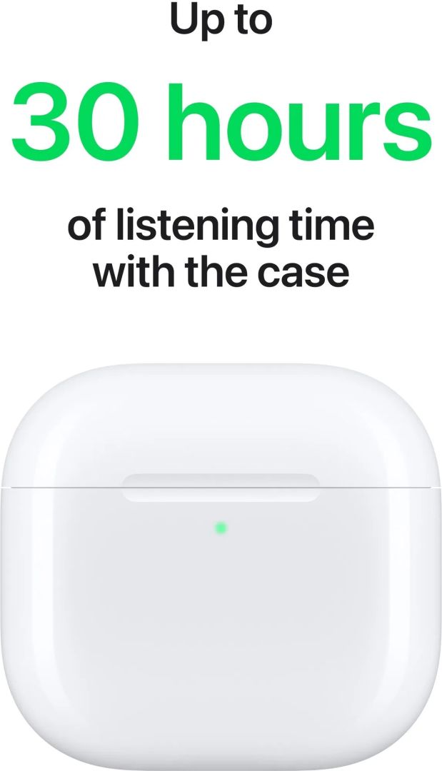 Apple AirPods 4 (USB-C) with ANC  Headset White