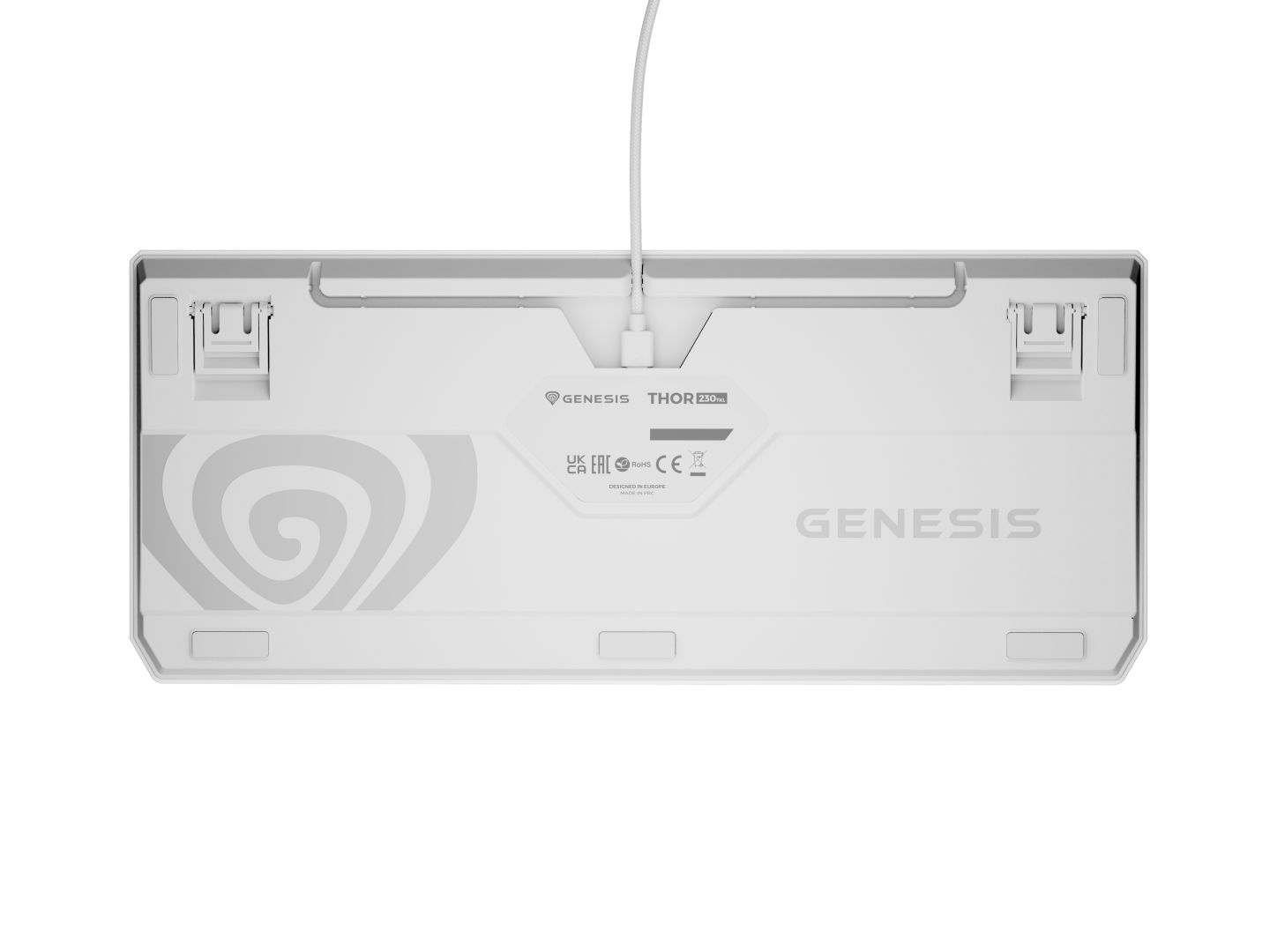 Genesis Thor 230 RGB Meachanical Gaming Keyboard White US