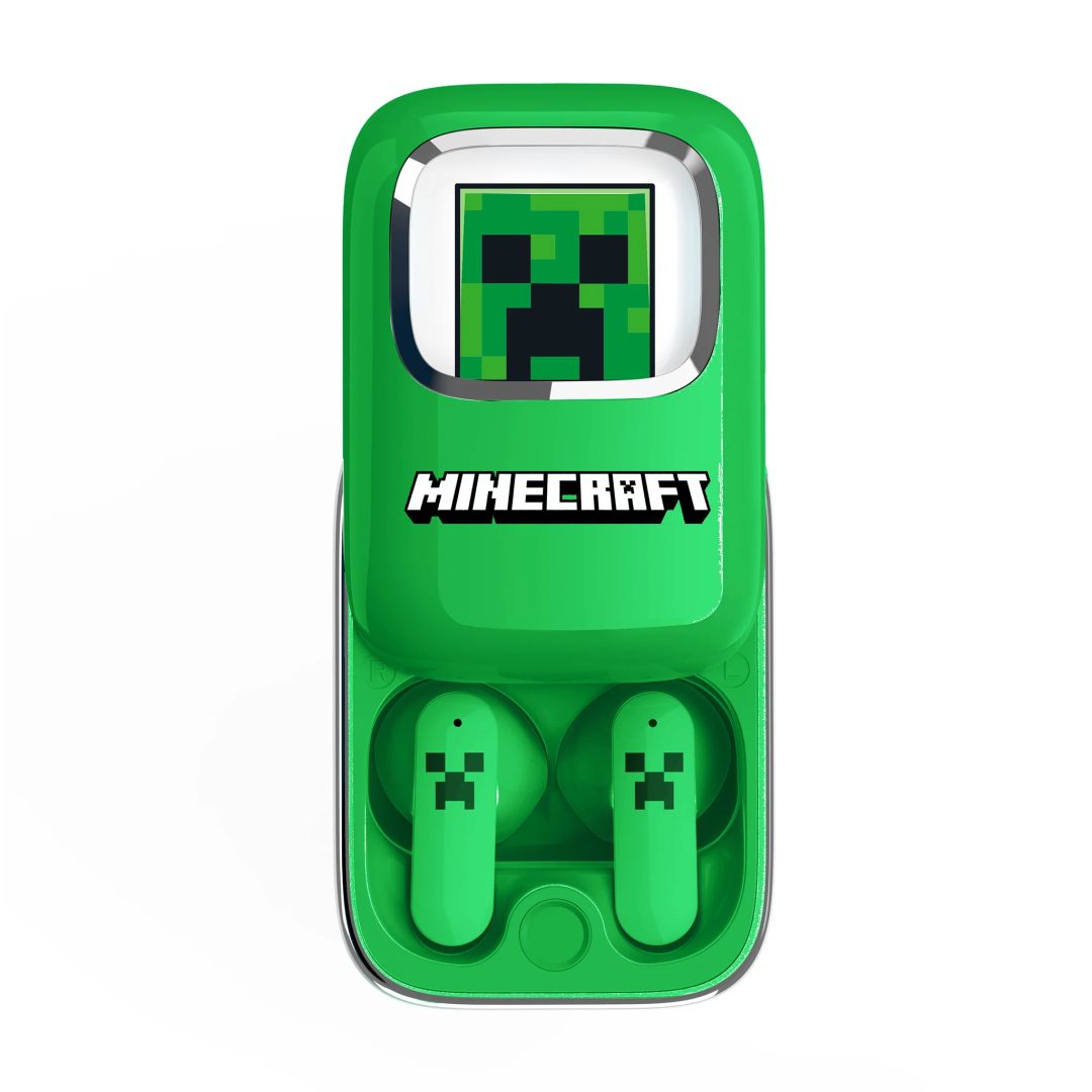 OTL Technologies Minecraft Creeper Slide TWS Headset Green