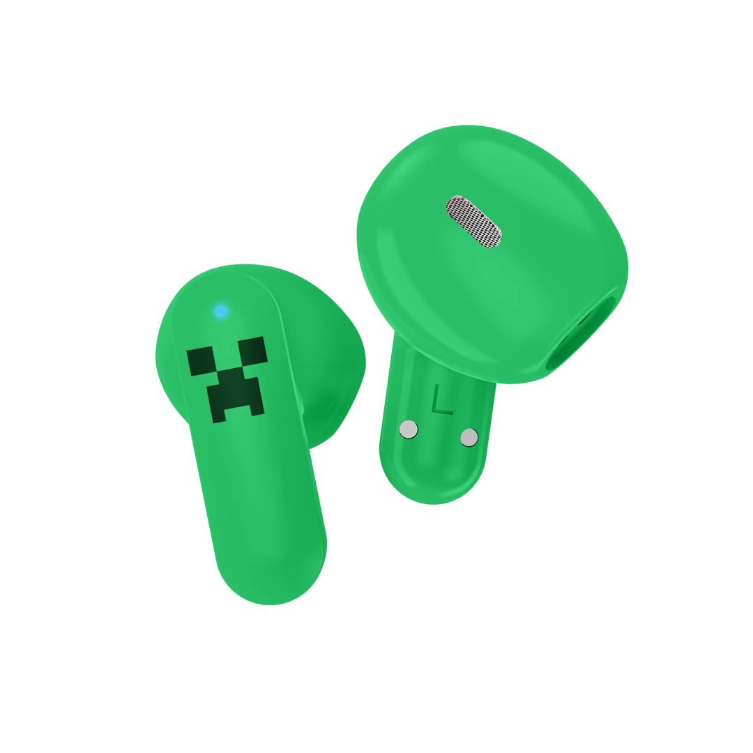 OTL Technologies Minecraft Creeper Slide TWS Headset Green