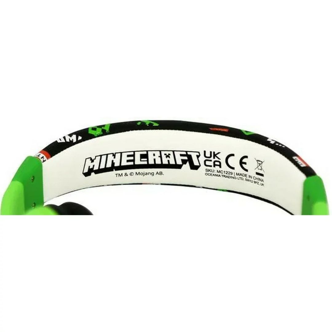 OTL Technologies Minecraft Creeper Headphones Green