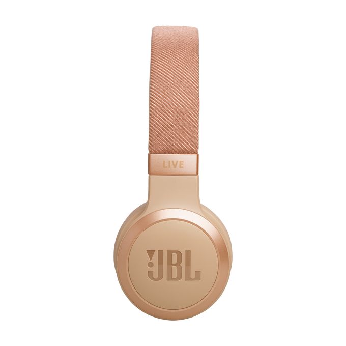 JBL Live 670NC Bluetooth Over-Ear Noise-Cancelling Headset Sand