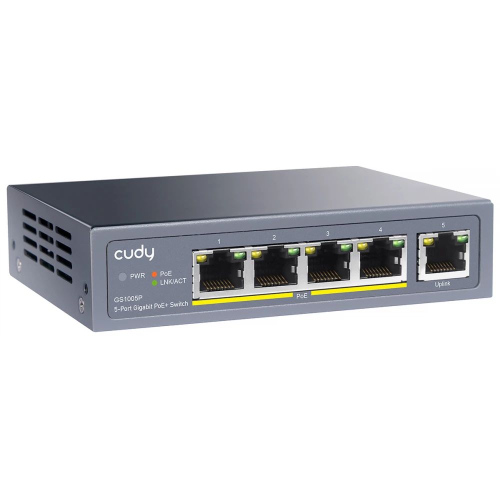 Cudy GS1005P 5-Port Switch Grey