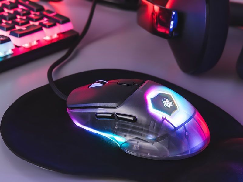 Tracer GameZone Neon RGB Gaming mouse Black