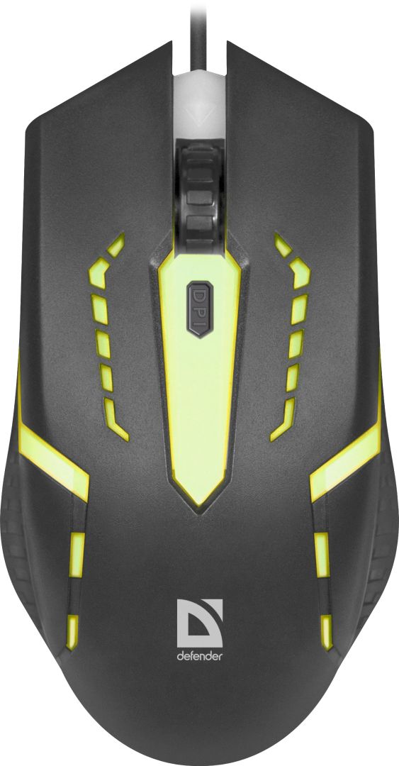 Defender MB-600L Flash RGB Gaming Mouse Black