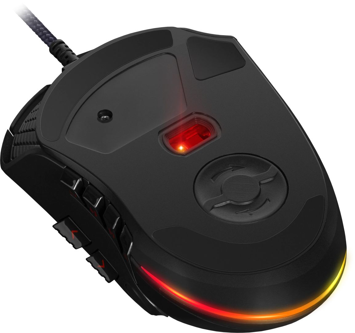 Defender GM-917 Oversider RGB Gaming Mouse Black