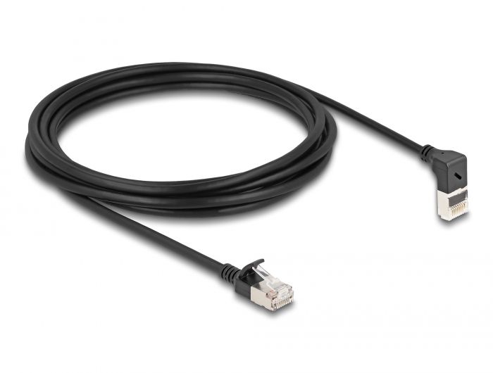 DeLock CAT6A S-FTP Patch Cable 3m Black