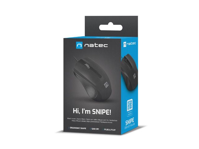 natec Snipe Mouse Black