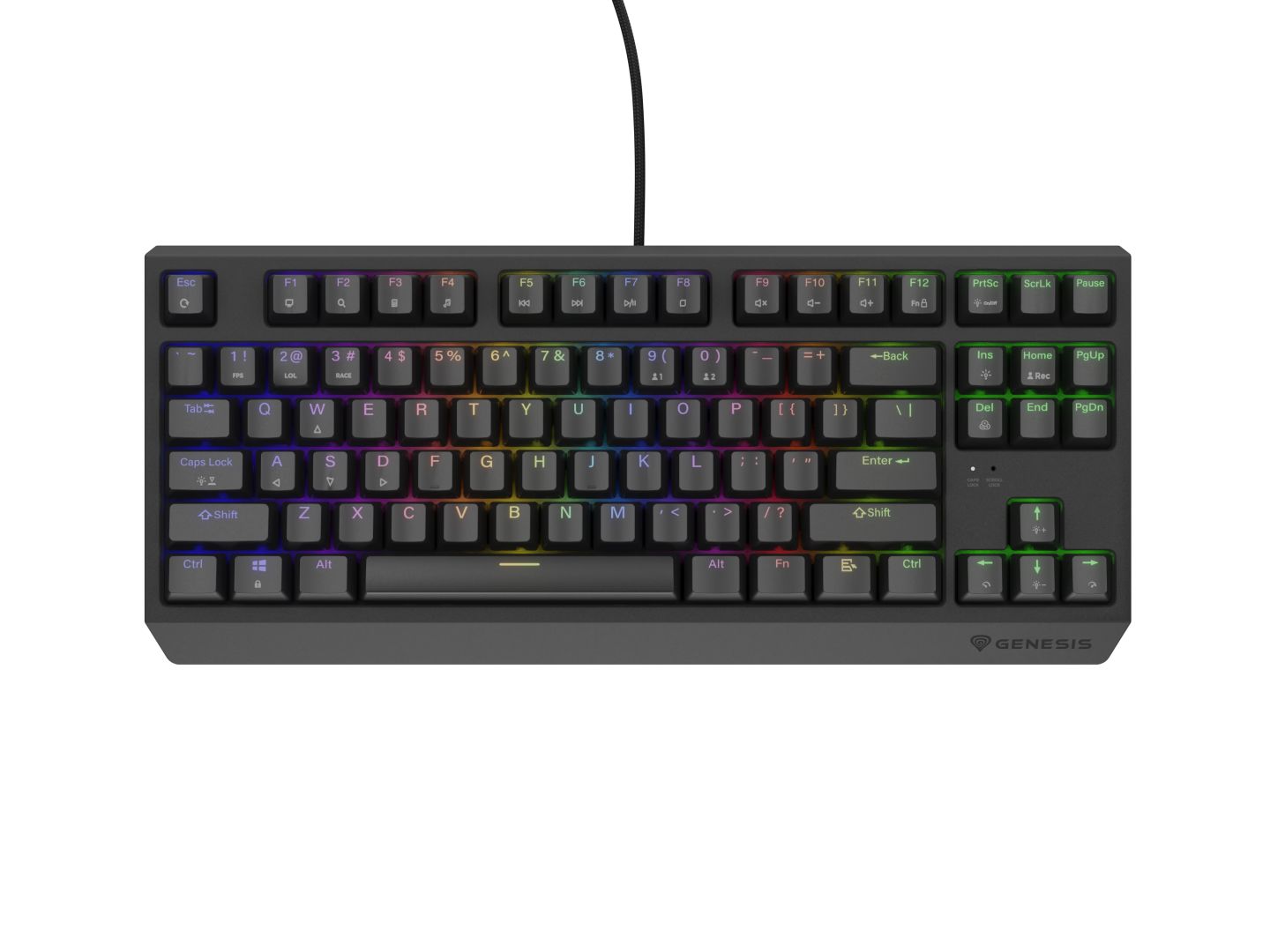 Genesis Thor 230 TKL RGB Mechanical Gaming Keyboard Black US